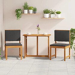 Chaises de jardin vidaXL - Anthracite