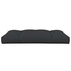 Acheter vidaXL Coussin de palette noir 120x80x12 cm tissu