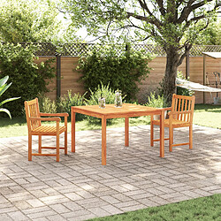 Ensemble table & chaises Vidaxl