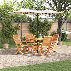 Ensemble table & chaises Vidaxl