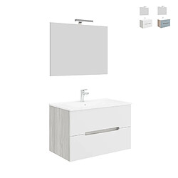 Arati bath and shower Ensemble meuble salle de bain - Blanc