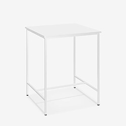 Avis Ahd amazing home design Table haute Zakis - Blanc