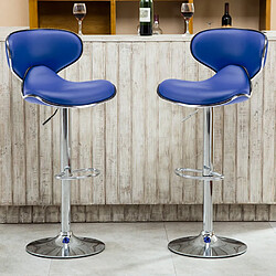 Superstool tabouret de bar - Bleu