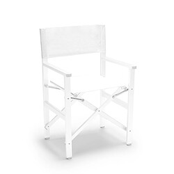 Beach and garden design Chaise de plage - Blanc