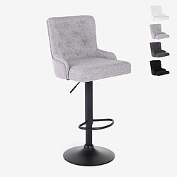 Superstool Tabouret de bar pivotant - Gris clair