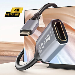 Avis LinQ Adaptateur Vidéo USB C vers HDMI - 4K Noir