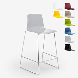 Grand soleil tabouret de bar - Gris