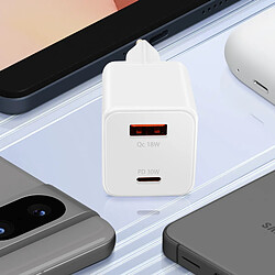 Avis LinQ Chargeur USB-C PD 30W + USB QC3.0 18W Blanc