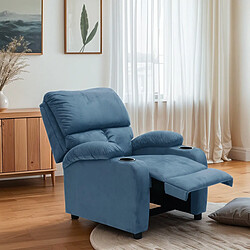 LE ROI DU RELAX Fauteuil relax Laura Light - Turquoise