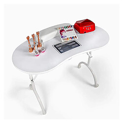 Bodyline - Healt And Massage Bodyline Easynails Table de Manucure - Blanc pas cher