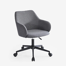 Avis Franchi Bürosessel Chaise pivotante Kivri - Gris foncé
