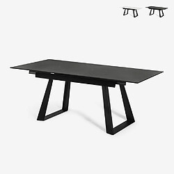 Ahd amazing home design Table à manger extensible - Noir