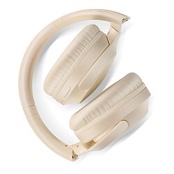 LinQ Casque Audio Bluetooth Réduction de Bruit - Beige pas cher