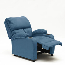 Avis LE ROI DU RELAX Fauteuil relax Laura Light - Turquoise