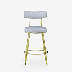 Avis Ahd amazing home design tabouret bar Kraven - Gris