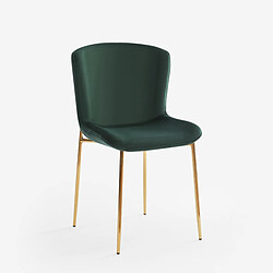 Acheter Ahd Amazing Home Design AHD Chaise Tissu Virin - Vert Foncé