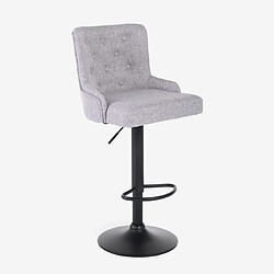 Avis Superstool Tabouret de bar pivotant - Gris clair
