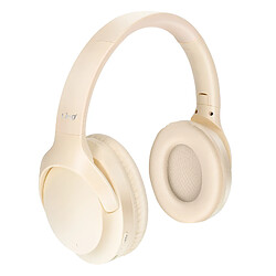 LinQ Casque Audio Bluetooth Réduction de Bruit - Beige