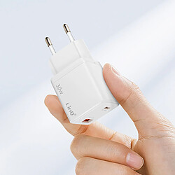 Acheter LinQ Chargeur USB-C PD 30W + USB QC3.0 18W Blanc