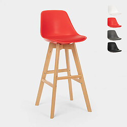 Superstool Tabouret de bar - Rouge