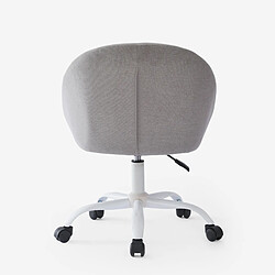 Franchi bürosessel chaise de bureau Mikro - Gris pas cher