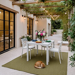 Bica Table de jardin carrée - Blanc