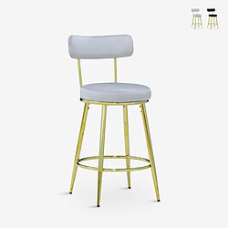 Ahd amazing home design tabouret bar Kraven - Gris