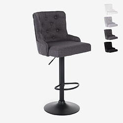 Superstool tabouret de bar Scranton - Gris foncé