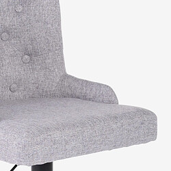 Superstool Tabouret de bar pivotant - Gris clair pas cher