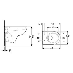 Geberit Renova Compact 203245000