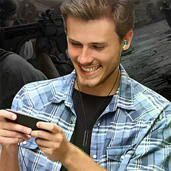 Avis Écouteurs filaires intra-auriculaires - Noir