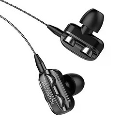 Écouteurs intra-auriculaires - Noir