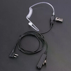 Écouteurs tube pour radios - Transparent