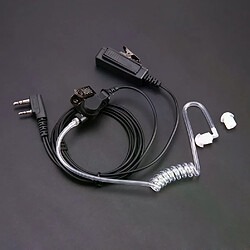 Avis Oreillette tube acoustique Baofeng - Noir