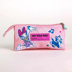 Disney Trousse Triple Minnie Mouse - 2,2 x 1,1 x 22,5 cm - Rose