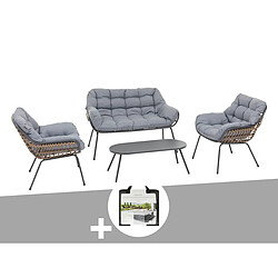 HESPERIDE Salon de Jardin Paopao - 4 Places