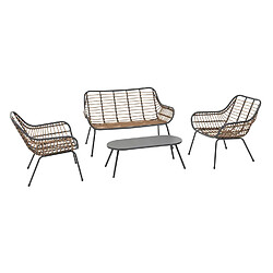 Avis Hesperide Salon de jardin 4 places PAOPAO - Graphite