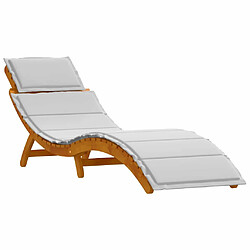 Acheter Chaises longues VidaXL - Ensemble de 2 - Marron