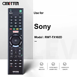 Télécommande pour Sony RMT-TX102D