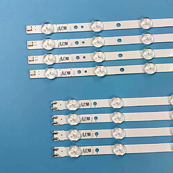 Bande LED Samsung TV 8 pièces/Kit