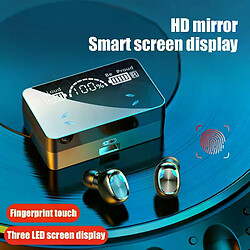 Avis Écouteurs Bluetooth X3 - Noir