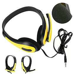 Casque gamer filaire arceau - Noir