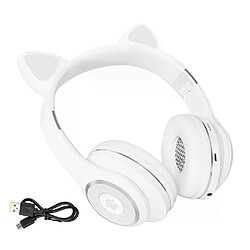 Avis Casque arceau Bluetooth oreille de chat - Rose