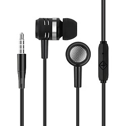 Écouteurs filaires intra-auriculaires - Noir