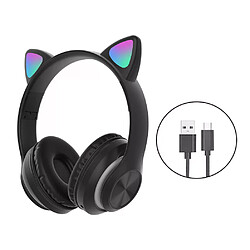 Casque de jeu oreilles de chat - Rose