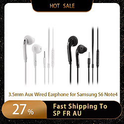 Écouteurs filaires S6 - Blanc