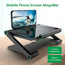 Avis Loupe écran 3D 8 pouces - Support téléphone pliable