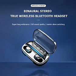 Avis Écouteurs T16 Bluetooth 5.1 - Noir