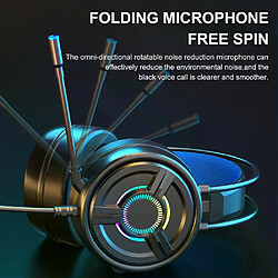 Avis Casque de jeu filaire avec micro - Noir