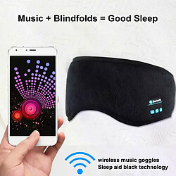 Avis Masque avec écouteurs Bluetooth - Noir